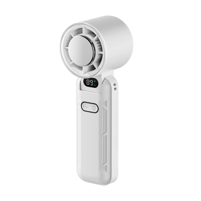 Ventilateur Portable À Main Pliable À 135 Degrés Refroidissement Rapide Flux D’Air Multiangle Batterie 3600 mAh - www.yonis-s...