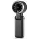 Ventilateur Portable Pliable À Main Rose À Haute Vitesse Moteur Sans Balais 5 Vitesses Support De Bureau Recharge Type C