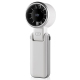 Ventilateur Portable Pliable À Main Rose À Haute Vitesse Moteur Sans Balais 5 Vitesses Support De Bureau Recharge Type C - ww...