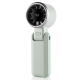 Ventilateur Portable Pliable À Main Rose À Haute Vitesse Moteur Sans Balais 5 Vitesses Support De Bureau Recharge Type C - ww...