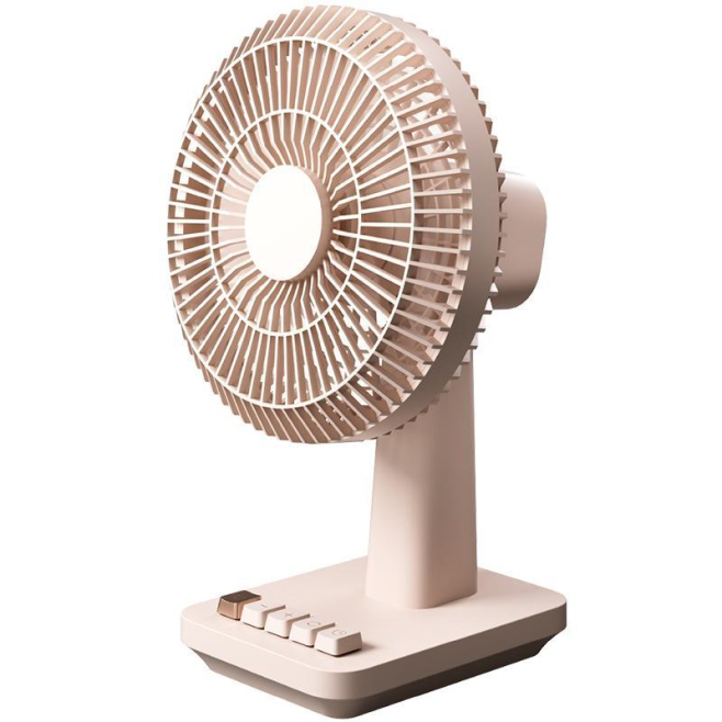 Mini Ventilateur De Bureau Silencieux 21 dB À 4 Vitesses Autonomie Jusqu’à 12 Heures Recharge USB C - www.yonis-shop.com