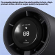 Mini Ventilateur Portable Sans Hélice Avec Affichage Numérique 100 Vitesses Batterie 1800 mAh Et Recharge Type C - www.yonis-...