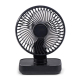Ventilateur De Bureau Portable Oscillant 4 Vitesses Batterie 4000 mAh Écran LED Recharge USB C - www.yonis-shop.com