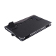 Sacoche Ordinateur Portable 13.5 Pouces Texture Tissu Cuir PU Noir Avec Fonction Support et Dissipation Thermique - www.yonis...