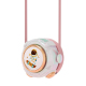 Mini Ventilateur De Cou Sans Pales USB Rechargeable À 3 Vitesses Avec Cordon Silicone Réglable Pour Enfants Et Adultes - www....