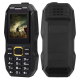 Téléphone Antichoc 2 Pouces Double SIM Téléphone Chantier 2G FM Étanche Bluetooth Noir - www.yonis-shop.com