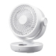 Ventilateur De Bureau Rechargeable Avec Affichage LED Autonomie 14H Commande Tactile Oscillation 120° Et 3 Vitesses - www.yon...