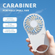 Mini Ventilateur Portable Pour Se Rafraîchir En Extérieur 3 Vitesses Silencieux Avec Boucle De Suspension Pour Sac À Dos 800 ...