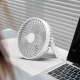 Ventilateur De Camping Portable Rechargeable Avec Lampe LED 4 Vitesses Silencieux Batterie 2600 mAh USB Type-C - www.yonis-sh...