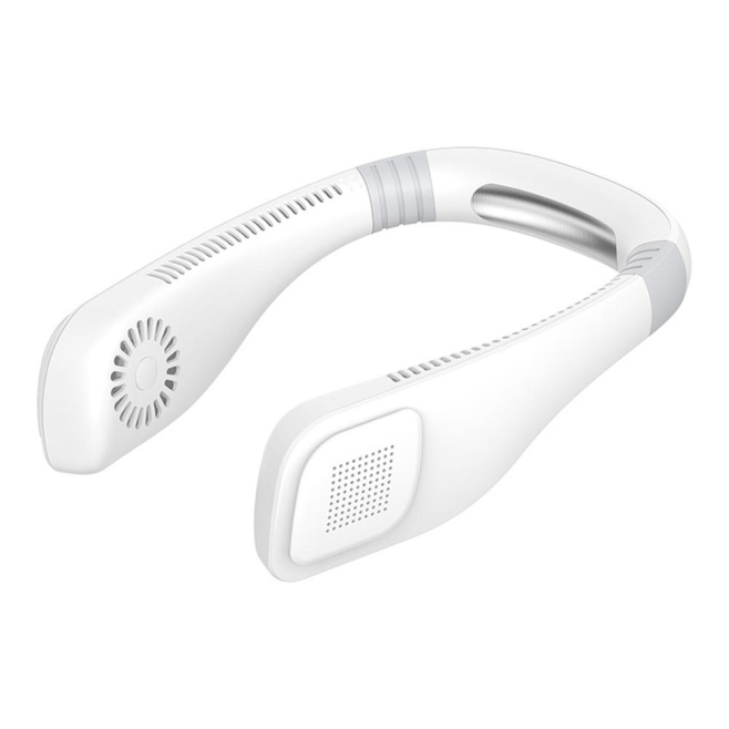 Ventilateur De Cou Rechargeable Sans Pales 3 Vitesses Autonomie 8 À 18 Heures Rotation À 360° - www.yonis-shop.com