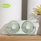Ventilateur De Bureau Mini USB 2 En 1 Humidificateur 3 Vitesses Orientable À 360° - www.yonis-shop.com