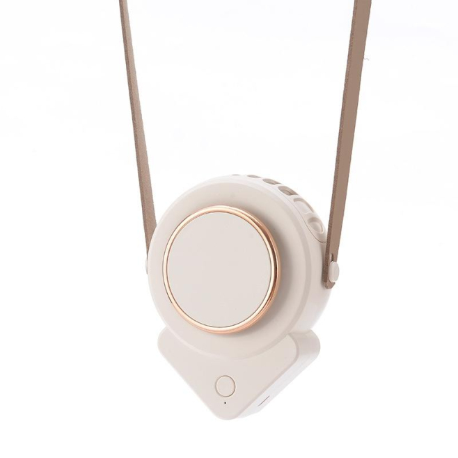 Ventilateur De Cou Réglable 3 Vitesses Silencieux 36 dB Batterie 1000 mAh Recharge USB - www.yonis-shop.com