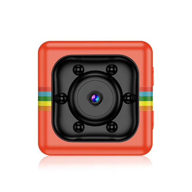 Micro Camera Vision Nocturne Infrarouge Vidéo 1080p Detection de Mouvement Micro SD Rouge - www.yonis-shop.com