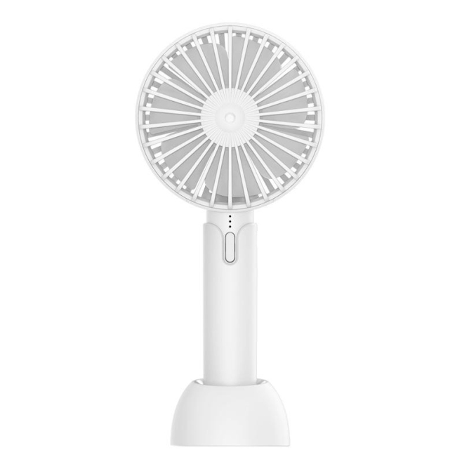 Mini Ventilateur De Bureau Portable Silencieux Rechargeable USB 3 Vitesses Rotation À 720° Batterie 1200 mAh - www.yonis-shop...