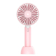 Mini Ventilateur Portable De Bureau Et À Main Silencieux USB Rechargeable 3 Vitesses Rotation À 720 Degrés Batterie 1200 mAh