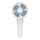 Ventilateur De Cou Portable Pliable USB Rechargeable 2500 mAh Autonomie De 6 Heures 3 Vitesses