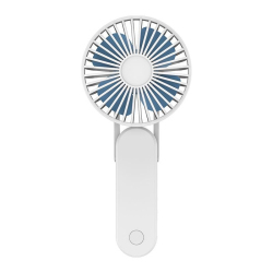 Ventilateur De Cou Portable Pliable USB Rechargeable 2500 mAh Autonomie De 6 Heures 3 Vitesses