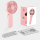 Ventilateur De Cou Portable Pliable USB Rechargeable 2500 mAh Autonomie De 6 Heures 3 Vitesses - www.yonis-shop.com