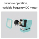 Mini Ventilateur Rafraîchisseur D’Air USB De Bureau Silencieux Avec Brumisation 3 Vitesses Batterie 12000 mAh - www.yonis-sho...