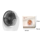 Ventilateur De Bureau USB Portable En U Silencieux À Batterie Intégrée 1200 mAh Grille Amovible - www.yonis-shop.com