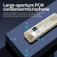 Dictaphone Mini Portable Écran OLED Mémoire 4GB Or Enregistrement Continu 30 Heures Support MP3 WMA WAV - www.yonis-shop.com
