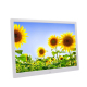 Cadre Photo Numérique 17 Pouces Lecteur Multimédia 1080P LED Vidéo USB SD MS MMC Blanc - www.yonis-shop.com