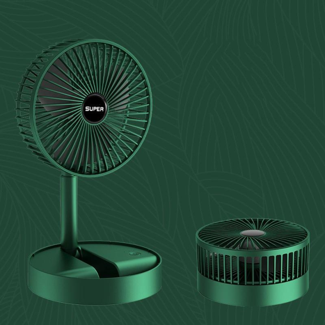 Ventilateur Sur Pied Pliable Alimenté Par USB Extensible Jusqu’À 1 Mètre Silencieux Orientable À 180 Degrés - www.yonis-shop.com