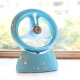 Mini Ventilateur De Bureau USB Rechargeable Avec Brumisateur Silencieux À 3 Vitesses Réservoir 38 ml Orientable - www.yonis-s...