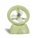 Mini Ventilateur De Bureau USB Rechargeable Avec Brumisateur Silencieux À 3 Vitesses Réservoir 38 ml Orientable - www.yonis-s...