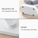 Ventilateur De Bureau Portable Rechargeable Silencieux 4000mAh 4 Vitesses Oscillation 90° USB-C Et Micro USB - www.yonis-shop...