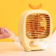 Ventilateur De Bureau Portable Avec Brumisation USB Rechargeable 3 Vitesses Angle Réglable Batterie 1200 mAh - www.yonis-shop...