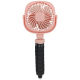 Ventilateur De Bureau Portable USB À Main 3 Vitesses Silencieux Rotation 360° Et 4 Positions