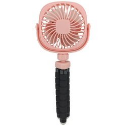 Ventilateur De Bureau Portable USB À Main 3 Vitesses Silencieux Rotation 360° Et 4 Positions