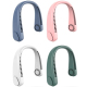 Ventilateur De Cou Portable USB Pour Extérieur Avec Silicone Médical Confortable Angle Réglable Et Batterie 1200 mAh - www.yo...