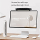Ventilateur Suspendu Sans Pales Pour Écran Avec Lampe De Protection Oculaire Moteur Silencieux Et Vitesse Réglable - www.yoni...