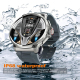 Montre Connectée Écran Couleur 1.85 Pouces Appels Bluetooth Surveillance Cardiaque Tension Artérielle Oxygène Sang - www.yoni...