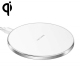 Chargeur Sans-Fil Qi Ultra-Fin Support Charge Rapide Compatible Smartphone Android iPhone Blanc - www.yonis-shop.com