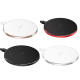 Chargeur Sans-Fil Qi Ultra-Fin Support Charge Rapide Compatible Smartphone Android iPhone Blanc - www.yonis-shop.com
