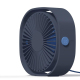 Mini Ventilateur De Bureau USB Rose À Rotation 360° 3 Vitesses Moteur Sans Balais Silencieux Portable