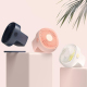 Mini Ventilateur De Bureau Portable Silencieux USB Avec Batterie Lithium 900mAh Rose Pour Étudiant Et Extérieur - www.yonis-s...