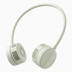 Ventilateur De Cou Portable Silencieux 4 Vitesses Batterie 1800 mAh Flexible À Rotation 360° Léger Pour Sport Extérieur