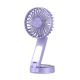 Ventilateur Portable Pliable 3 En 1 Avec Support Téléphone Magnétique LED Et 3 Vitesses Recharge USB C - www.yonis-shop.com