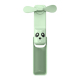 Mini Ventilateur Portable Pliable 3 Vitesses Batterie 3000 mAh Lampe Torche Et Câble Type-C Intégré - www.yonis-shop.com