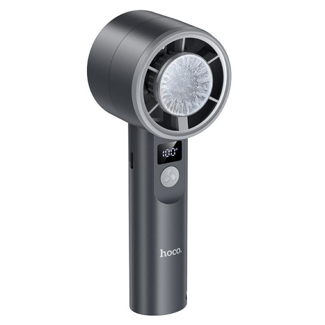 Mini Ventilateur Portable Rechargeable Pour Se Rafraîchir Avec Affichage Numérique Batterie 2000 mAh Et Rotation 9000 Tr/min ...