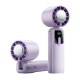 Ventilateur Portable De Poche Pour Extérieur Avec Plaque Céramique De Refroidissement Écran LED 5 Niveaux Batterie 2400 mAh -...