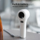 Mini Ventilateur Portable À Main 5W Avec 5 Vitesses Affichage Numérique HD Lames Turbine Batterie Intégrée USB-C - www.yonis-...