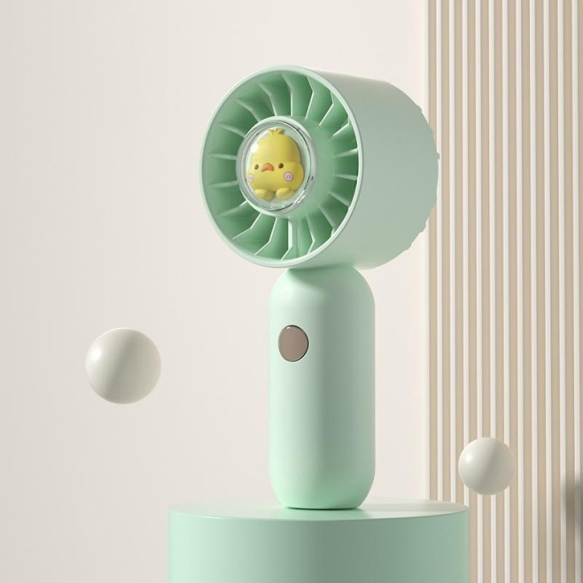 Mini Ventilateur Portable De Poche À Main Et À Poser 3 Vitesses Silencieux Recharge USB 500 mAh 1 À 3 h d’Autonomie - www.yon...