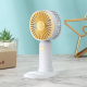 Mini Ventilateur Portable De Poche Rose À Souffle Puissant Base Amovible Support Smartphone Et Recharge USB 400 mAh - www.yon...