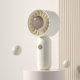 Mini Ventilateur Portable De Poche Silencieux À 3 Vitesses Rechargeable USB 500 mAh 360° Blanc Fluide
