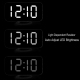 Réveil Multifonction Miroir Affichage LED 2 Ports Chargement USB Ajustement Luminosité Automatique Vert - www.yonis-shop.com